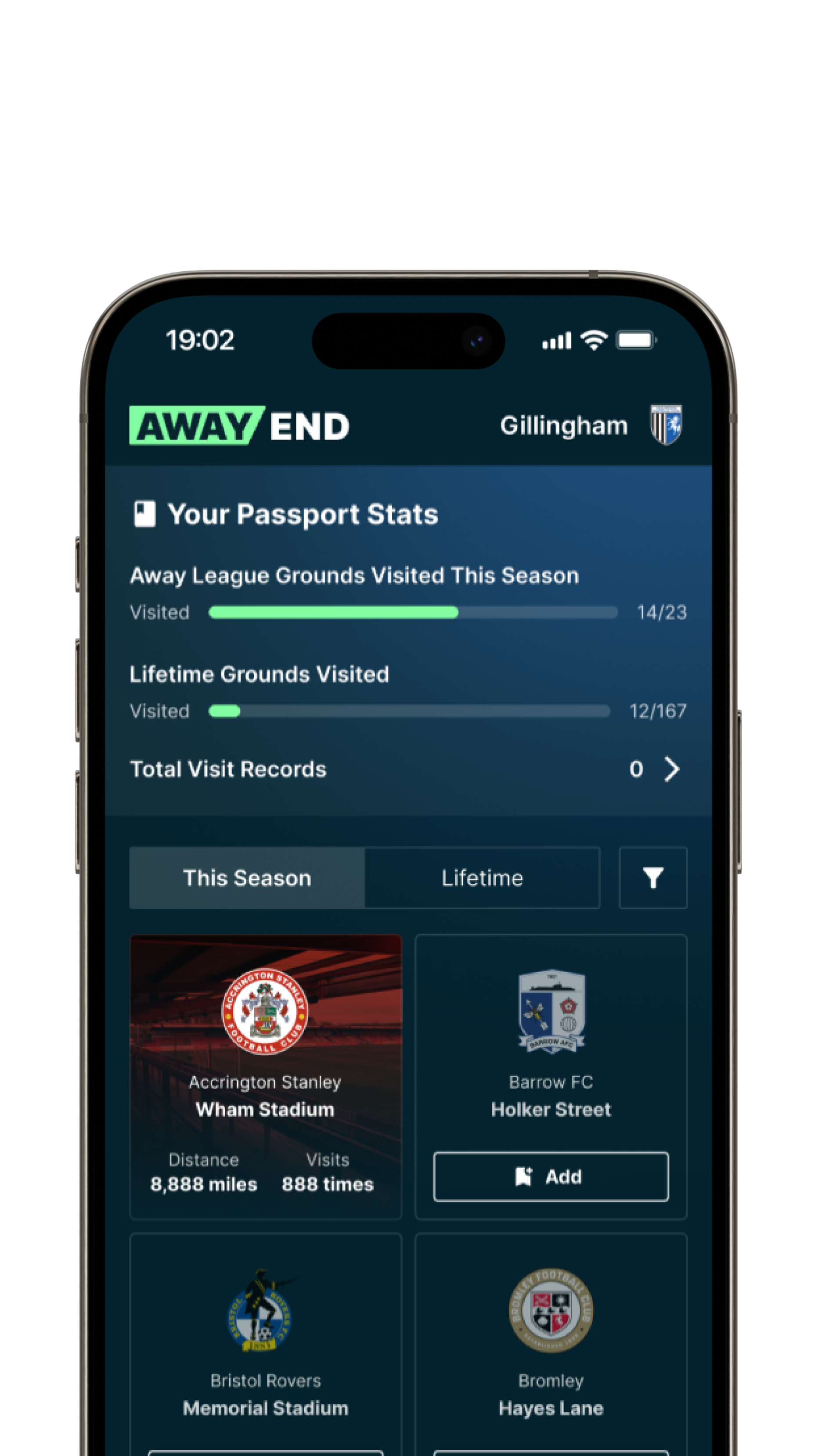 Build your own stadium passport